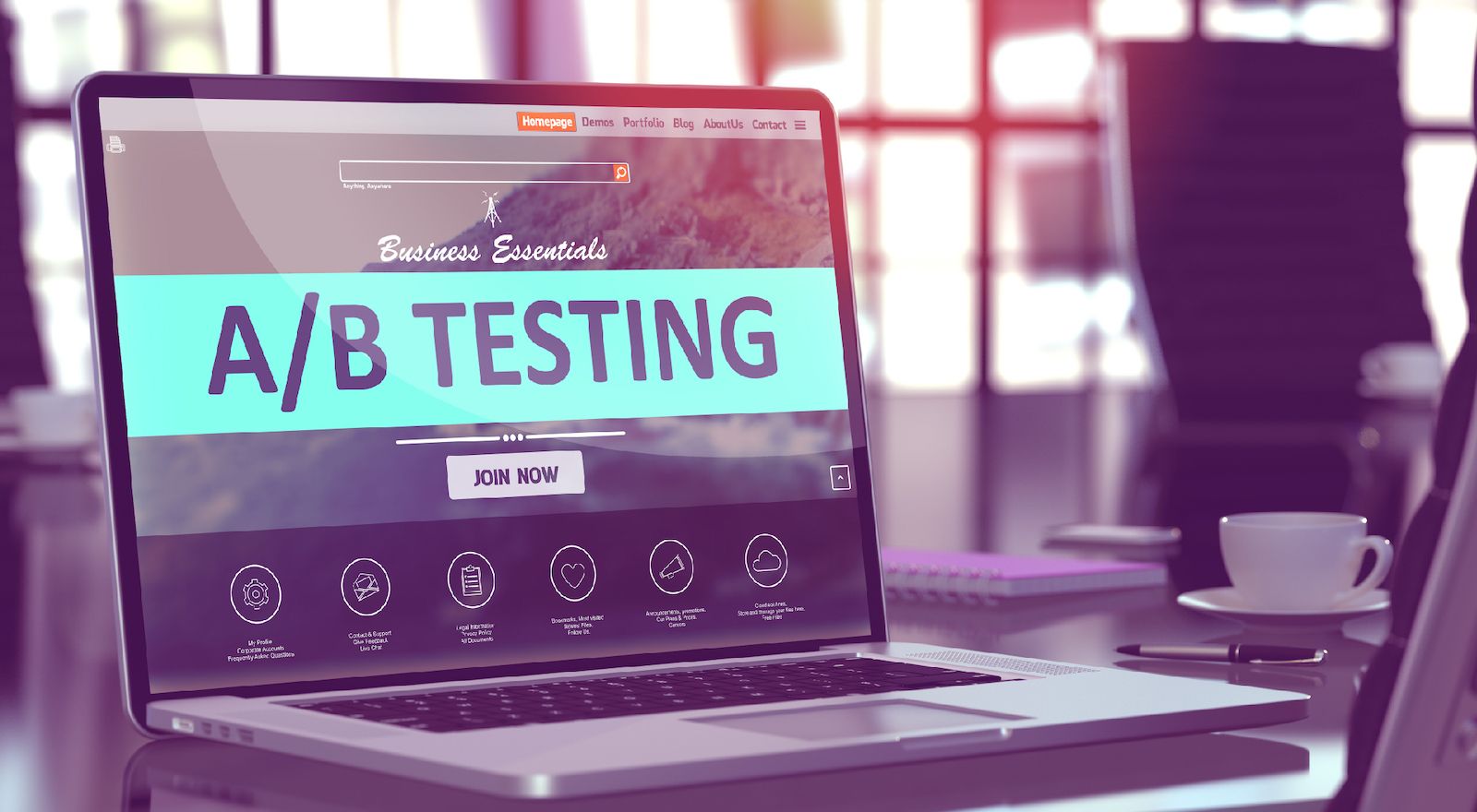 A/B test method for MVP validation